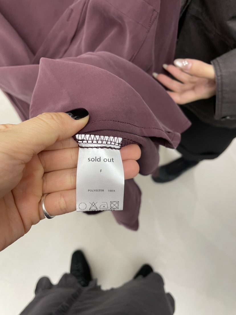 SOLD OUT東大門直郵女裝新品熱賣真品推薦休閑襯衫蕾絲衫SOLD OUT襯衫/蕾絲衫