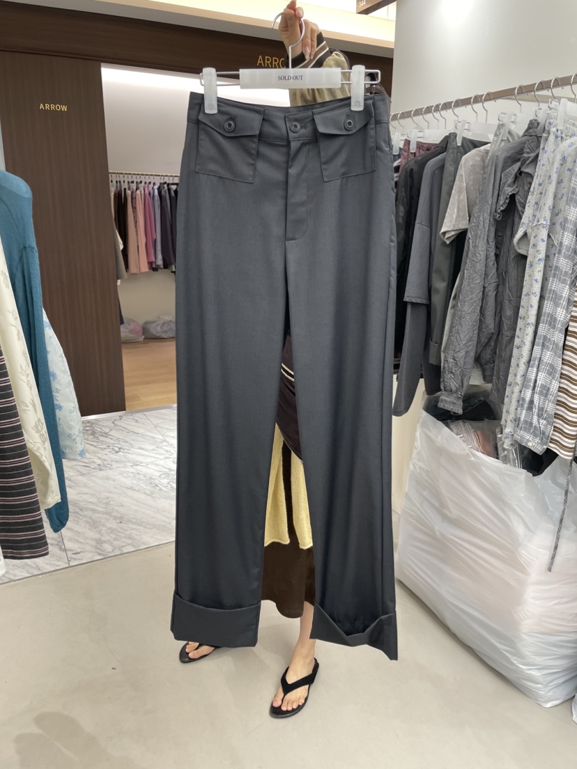 SOLD OUT東大門直郵女士新品推薦熱賣時尚真品休閑休閑褲SOLD OUT休閑褲圖色1회灰