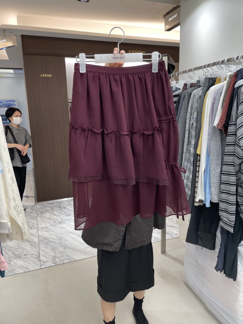 SOLD OUT東大門實拍女裝新款休閑熱賣真品時尚半身裙中短裙SOLD OUT半身裙/中短裙圖色2