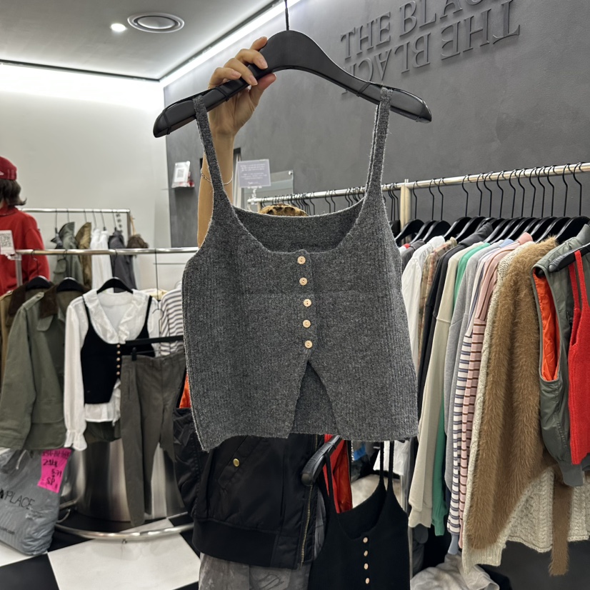 LADYBLACK/THE BLACK東大門代購女士新品人氣真品吊帶背心LADYBLACK/THE BLACK吊帶/背心圖色2