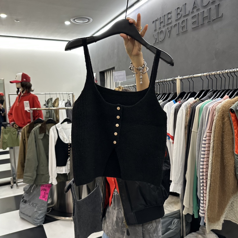 LADYBLACK/THE BLACK東大門代購女士新品人氣真品吊帶背心LADYBLACK/THE BLACK吊帶/背心圖色3