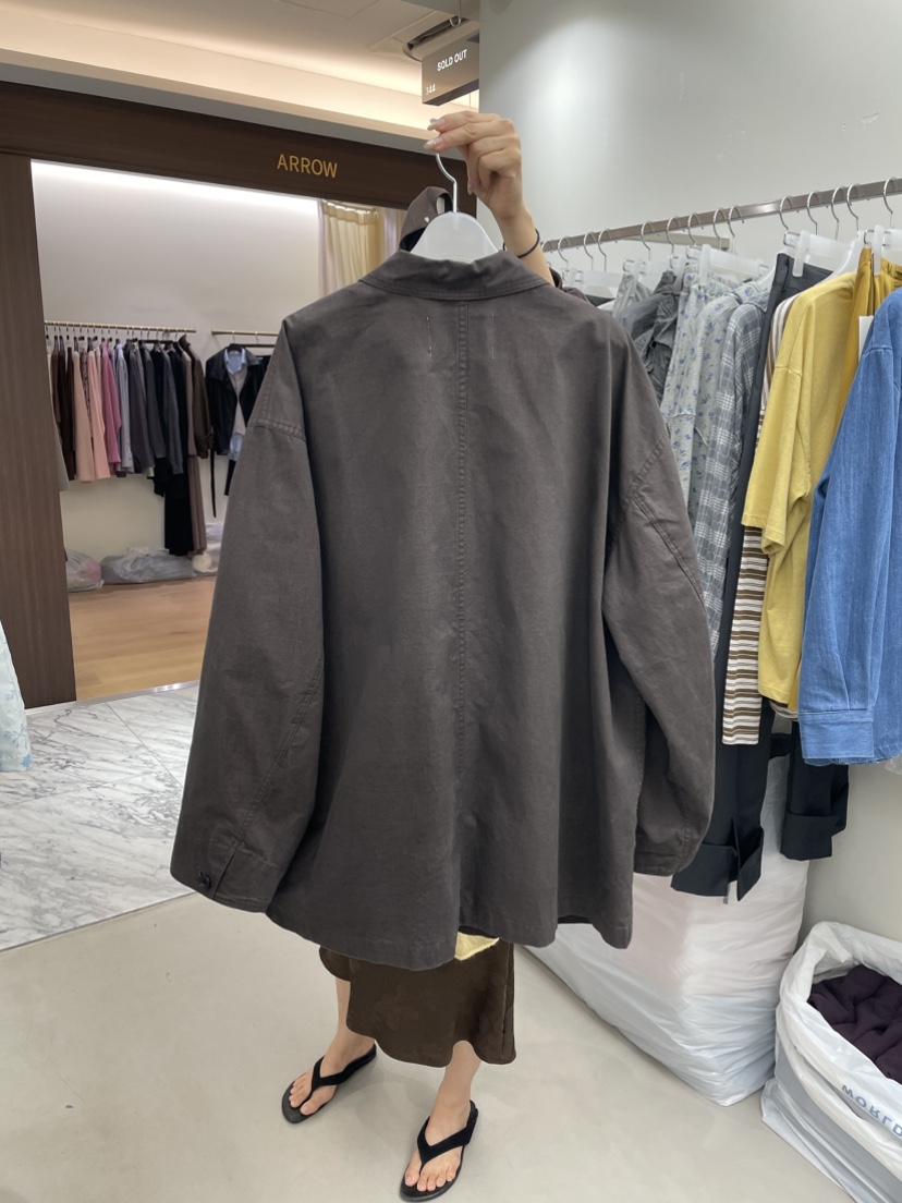 SOLD OUT東大門代購女士新品推薦休閑時尚真品人氣夾克口袋SOLD OUT夾克