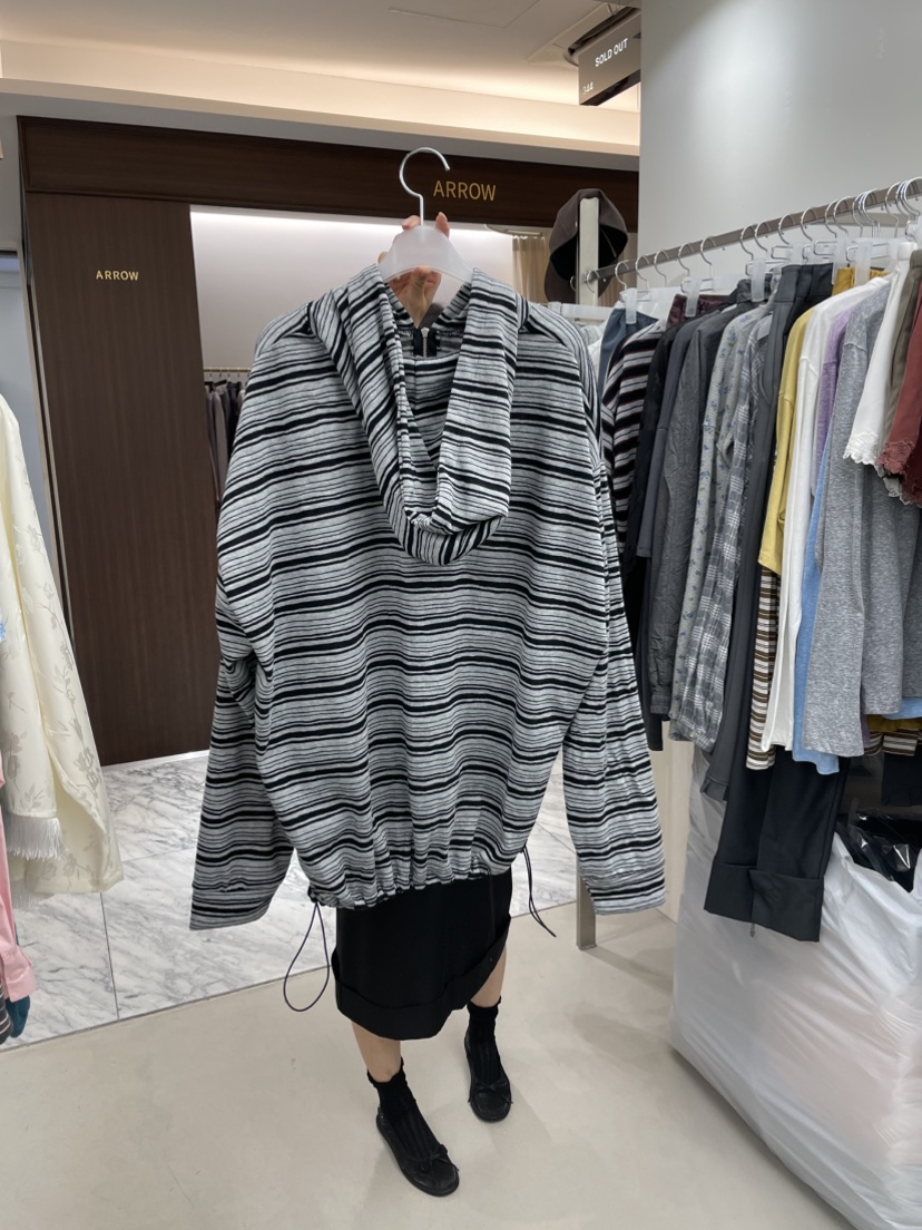 SOLD OUT東大門代購女裝新品時尚休閑熱賣衛衣拉鏈連帽衫SOLD OUT衛衣