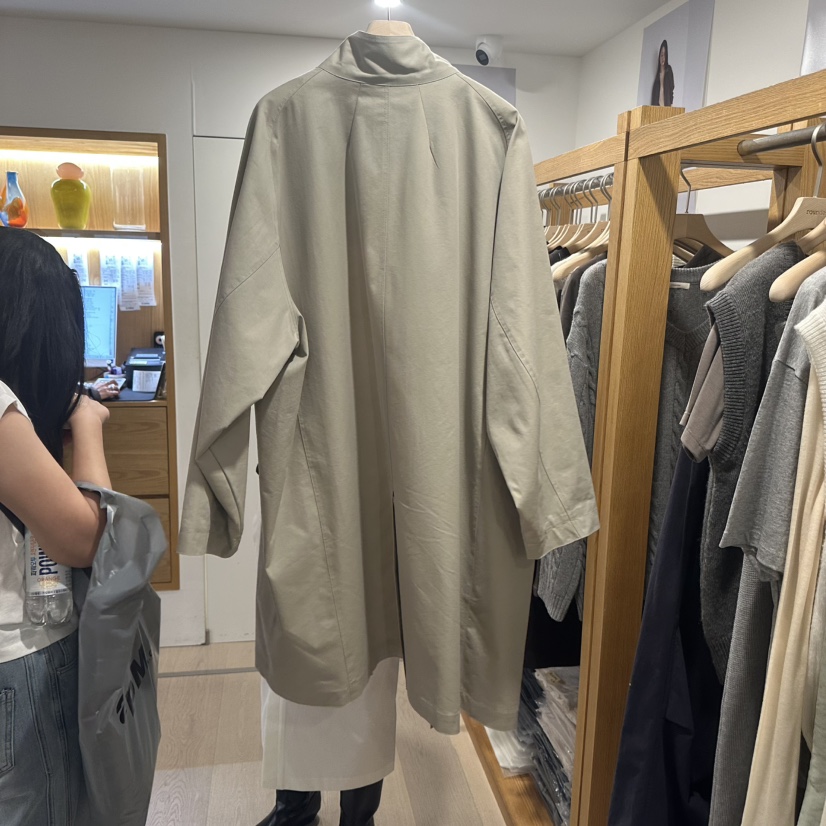 ROUNDER韓國直郵女裝新品推薦熱賣真品人氣時尚休閑長款風衣ROUNDER長款風衣