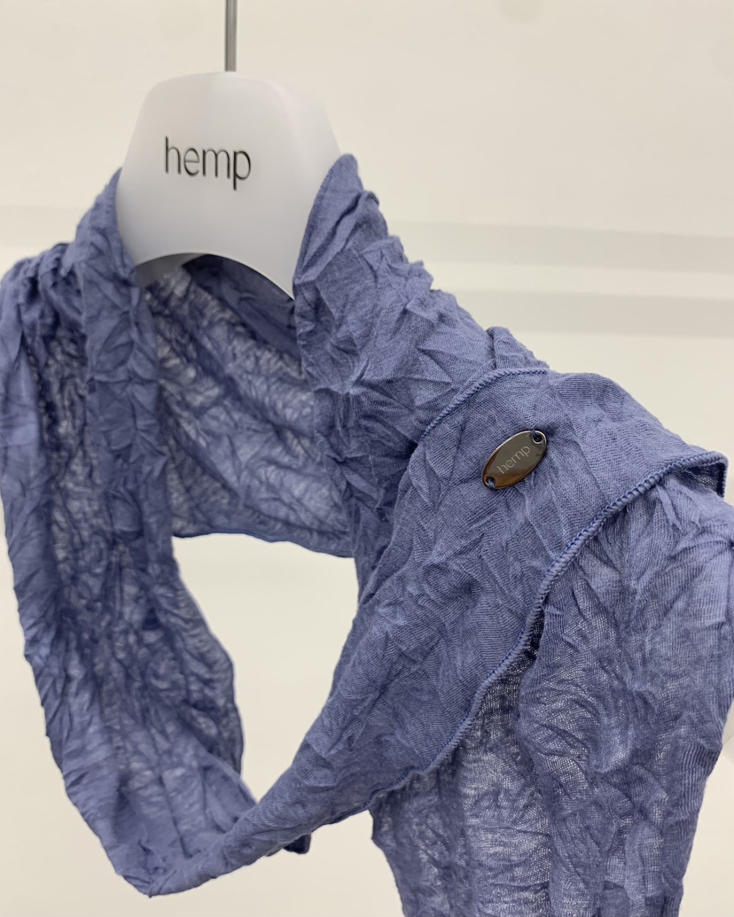 HEMP-P韓國直郵女士新品熱賣休閑人氣時尚圍巾披肩褶皺圍巾hemp圍巾/披肩