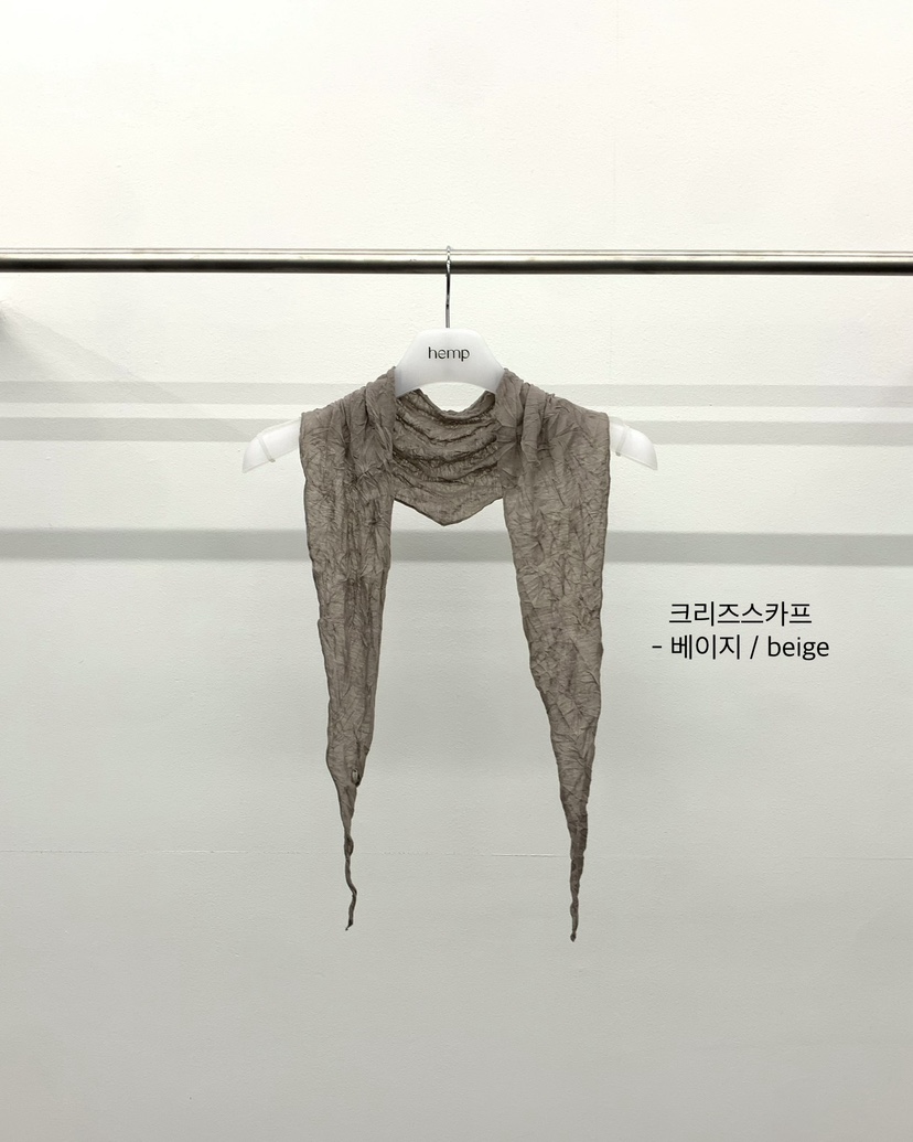 HEMP-P韓國直郵女士新品熱賣休閑人氣時尚圍巾披肩褶皺圍巾hemp圍巾/披肩圖色3