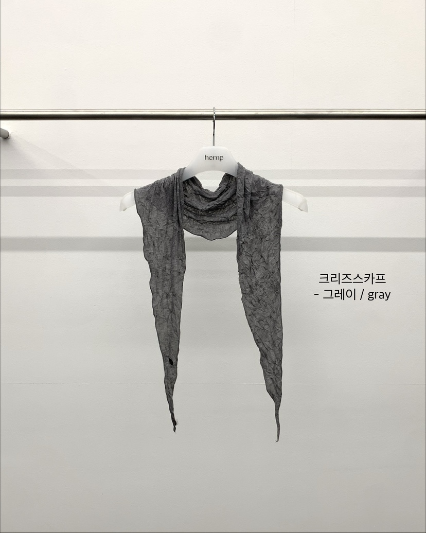 HEMP-P韓國直郵女士新品熱賣休閑人氣時尚圍巾披肩褶皺圍巾hemp圍巾/披肩圖色4