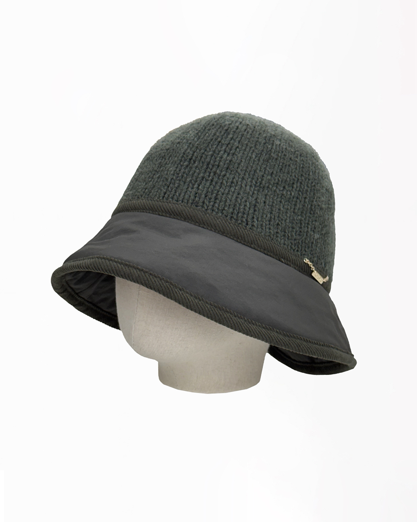 ROOKIE BUD韓國代購女士新款休閑真品人氣帽子漁夫帽雙面ROOKIE BUD-L帽子圖色2墨綠