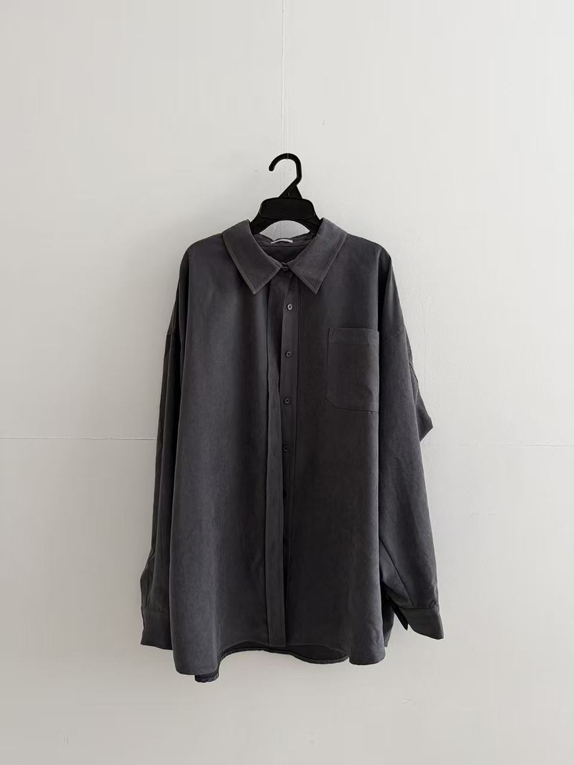 OLI SEOUL東大門代購女裝新品時尚真品休閑推薦襯衫蕾絲衫OLI SEOUL襯衫/蕾絲衫圖色2墨色