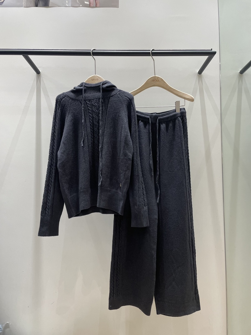 NEOUL東大門直郵女士新品真品休閑熱賣時尚人氣推薦套裝NEOUL/ahin雙領標簽套裝圖色3
