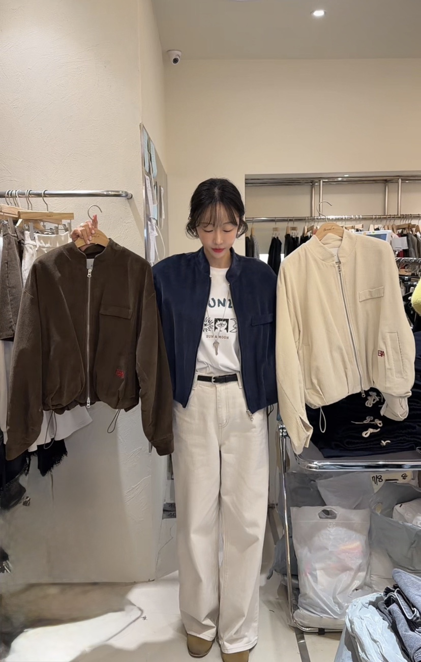 BOUND.A東大門代購女士新款休閑熱賣人氣推薦真品時尚夾克BOUND.A夾克