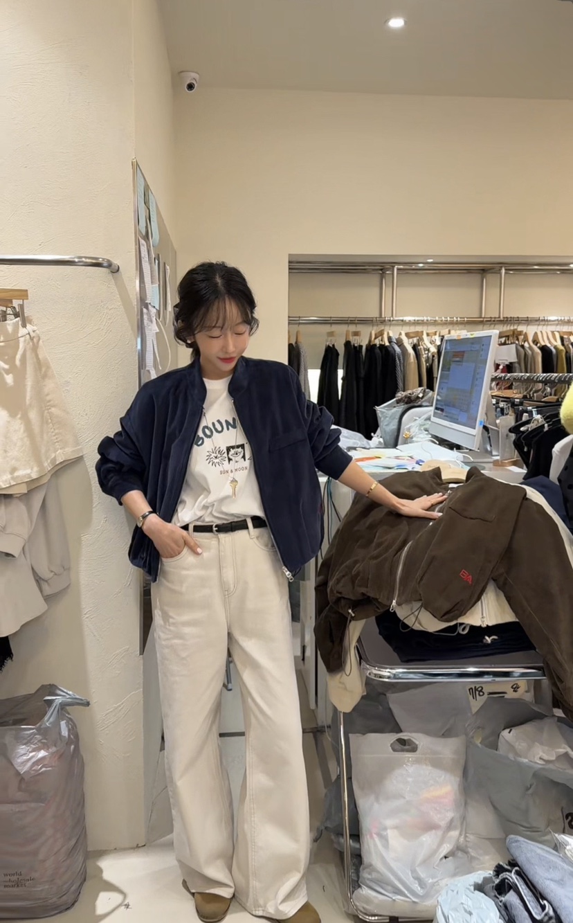 BOUND.A東大門代購女士新款休閑熱賣人氣推薦真品時尚夾克BOUND.A夾克