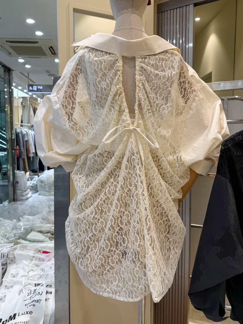 81 MARKET-L東大門實拍女裝新品熱賣人氣真品襯衫蕾絲衫81 MARKET-L襯衫/蕾絲衫