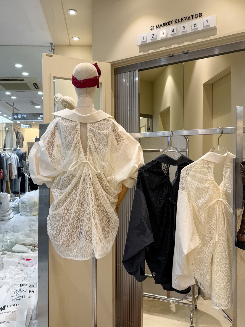 81 MARKET-L東大門實拍女裝新品熱賣人氣真品襯衫蕾絲衫81 MARKET-L襯衫/蕾絲衫