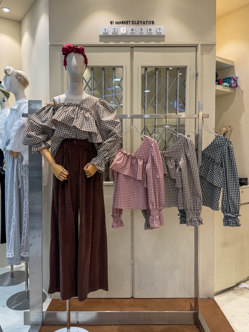 81 MARKET-L東大門實拍女裝新品熱賣休閑推薦襯衫蕾絲衫81 MARKET-L襯衫/蕾絲衫