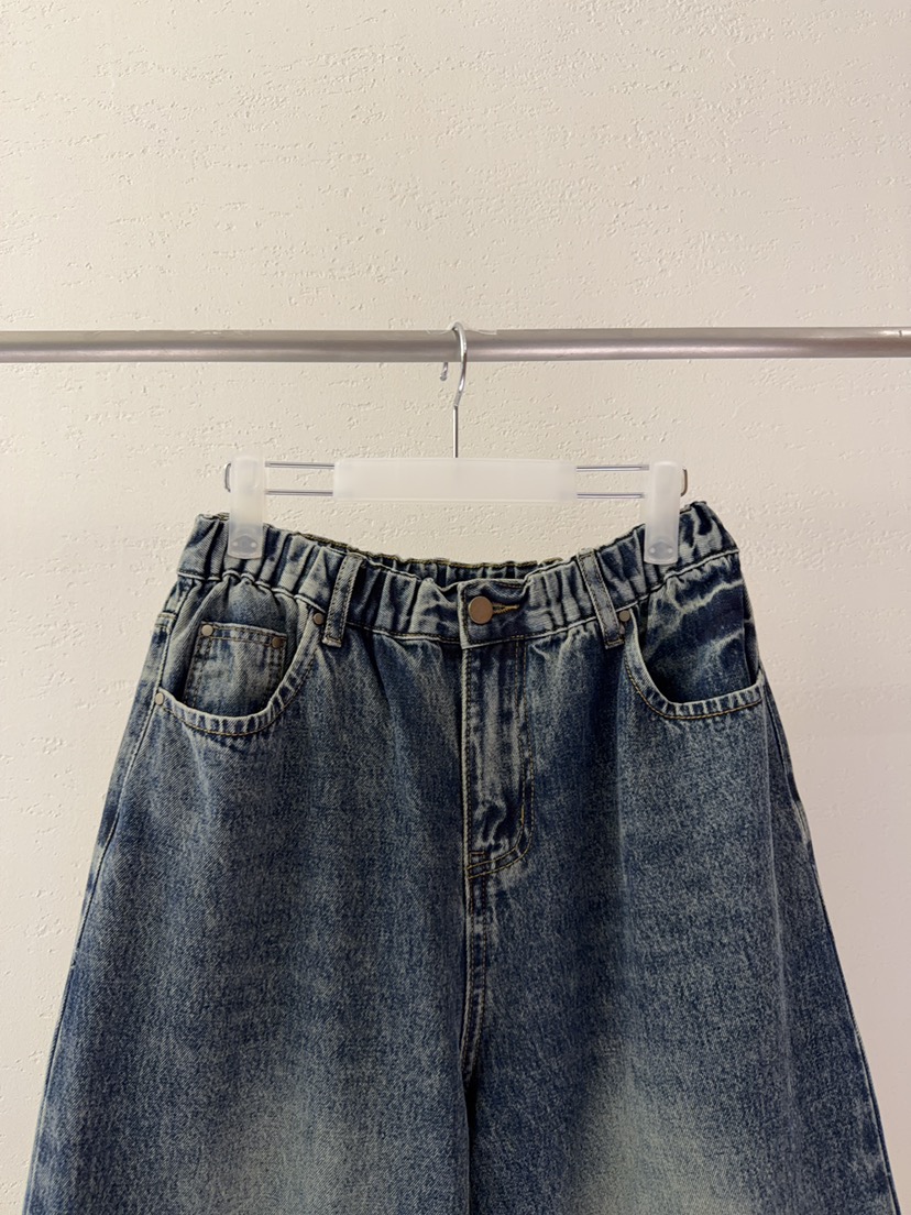 RIVER RAIN東大門代購女士新品熱賣時尚推薦人氣牛仔褲條紋RIVER RAIN牛仔褲