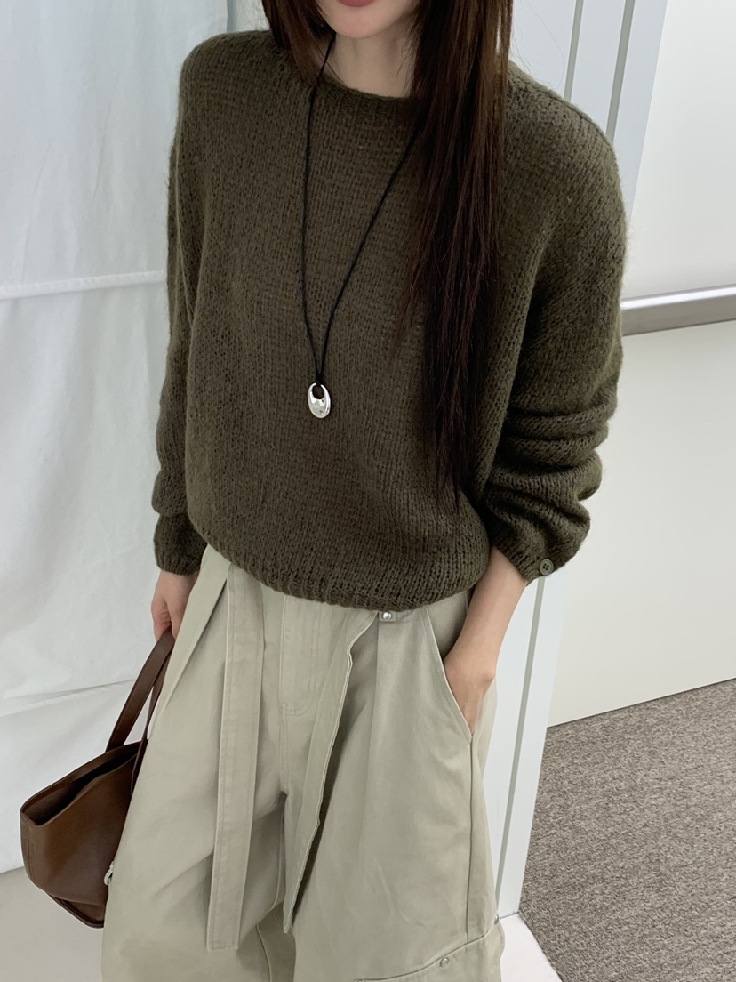 RIVER RAIN韓國代購女裝新品真品人氣熱賣時尚推薦針織衫RIVER RAIN針織衫