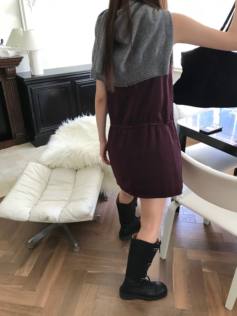 ESCHER韓國代購女裝新品人氣休閑推薦真品熱賣時尚連衣裙ESCHER連衣裙