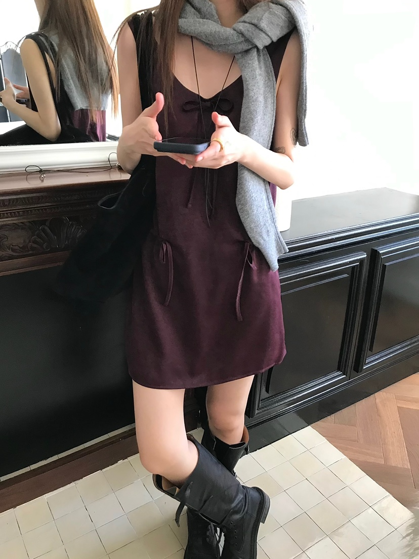 ESCHER韓國代購女裝新品人氣休閑推薦真品熱賣時尚連衣裙ESCHER連衣裙