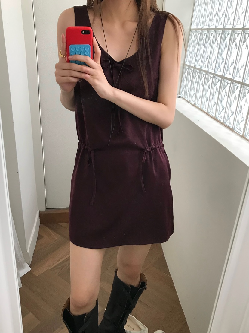 ESCHER韓國代購女裝新品人氣休閑推薦真品熱賣時尚連衣裙ESCHER連衣裙