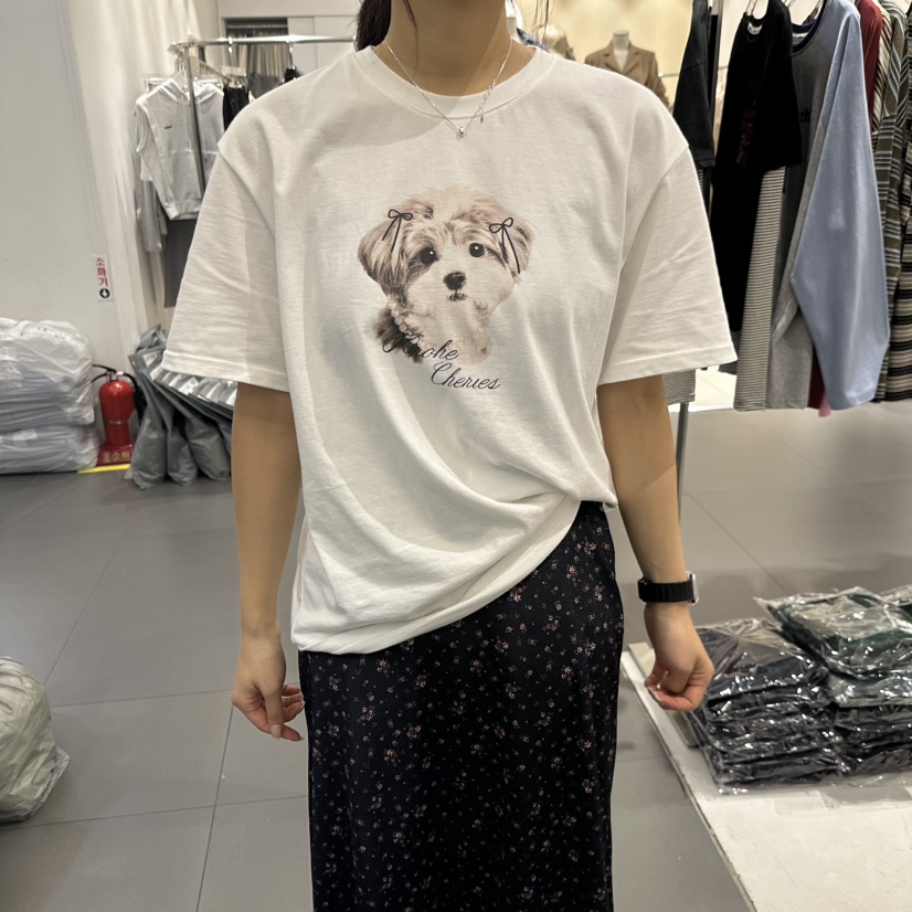 COMBO東大門直郵女士新款推薦時尚真品人氣熱賣休閑T恤COM_BOT恤圖色1