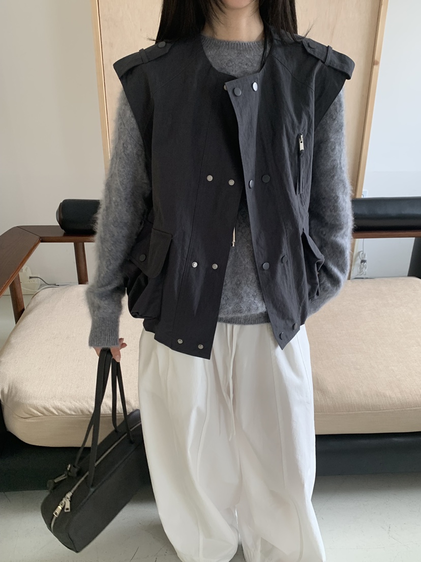 RIVER RAIN東大門代購女士新品人氣熱賣推薦時尚真品馬甲RIVER RAIN馬甲