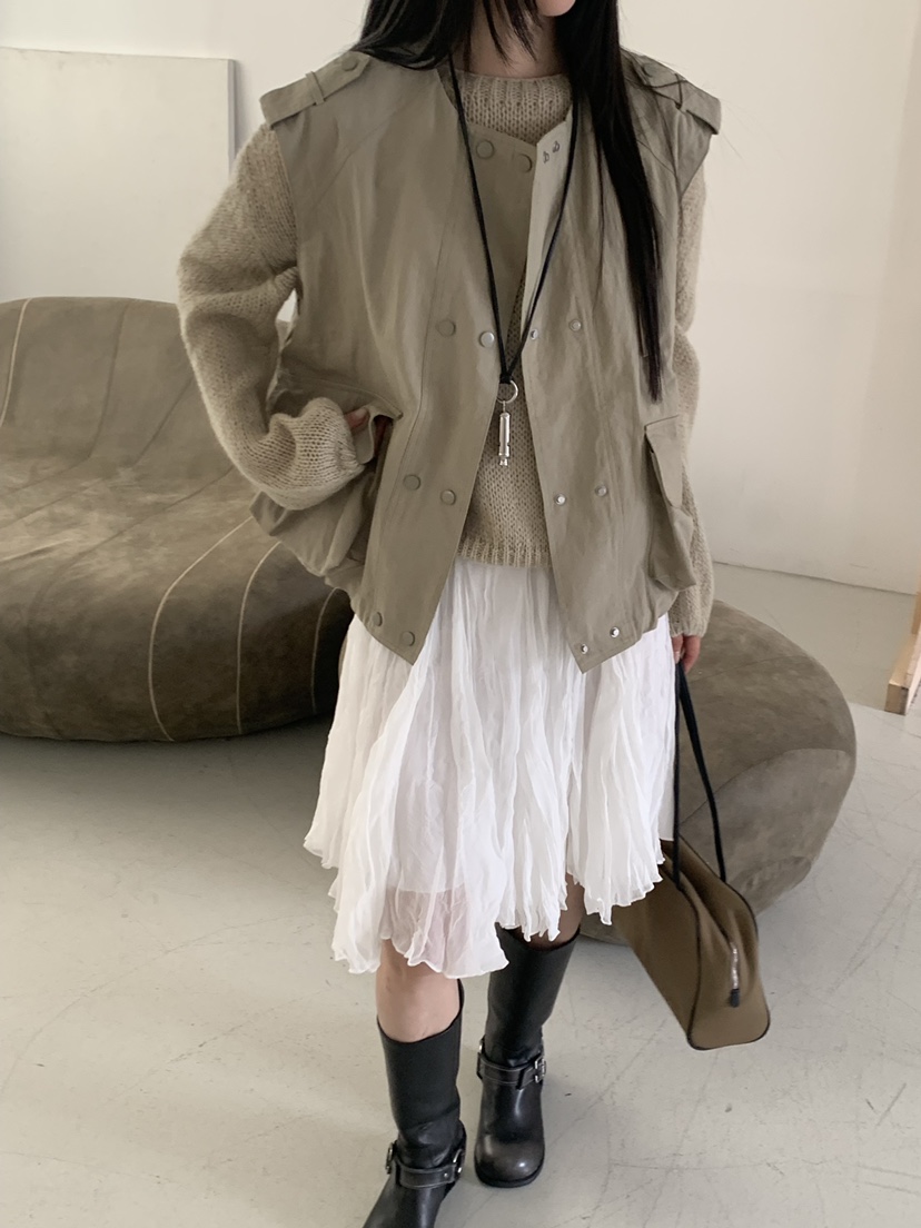 RIVER RAIN東大門代購女士新品人氣熱賣推薦時尚真品馬甲RIVER RAIN馬甲