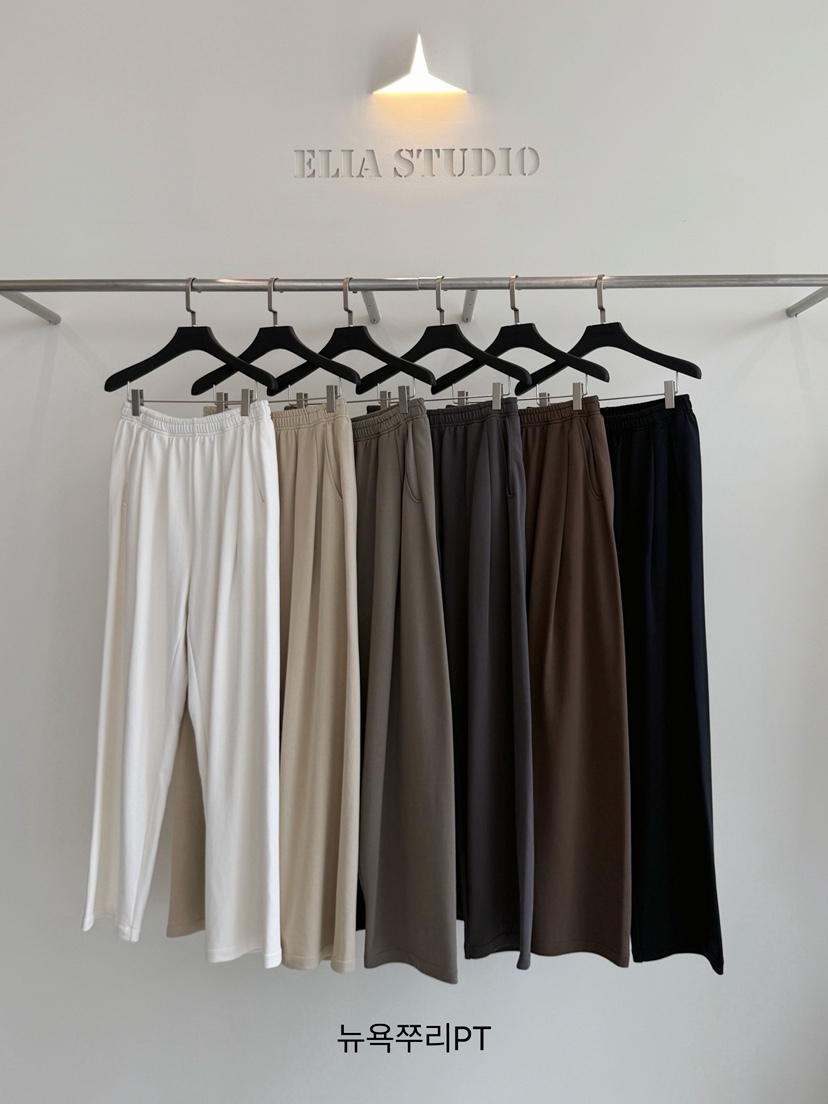ELIA韓國代購女裝新款人氣熱賣真品時尚休閑推薦休閑褲ELIA休閑褲