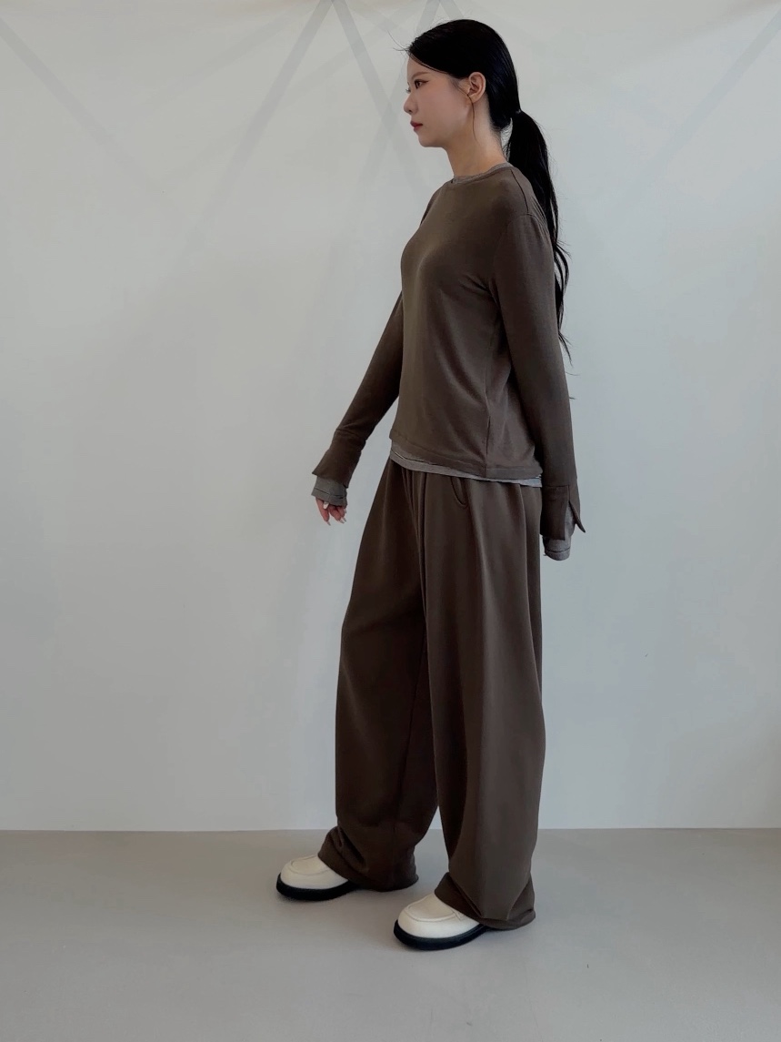 ELIA韓國代購女裝新款人氣熱賣真品時尚休閑推薦休閑褲ELIA休閑褲