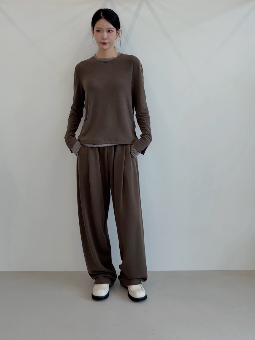 ELIA韓國代購女裝新款人氣熱賣真品時尚休閑推薦休閑褲ELIA休閑褲
