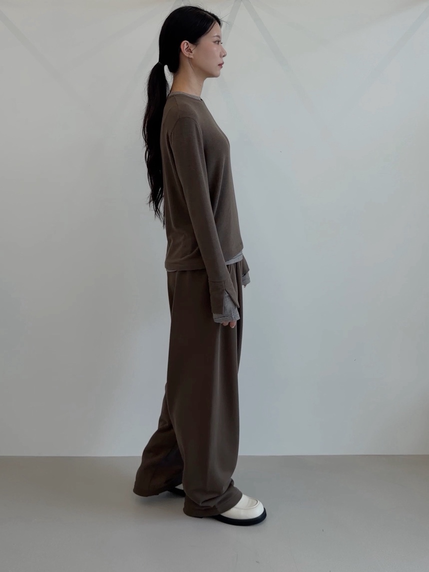 ELIA東大門實拍女士新款熱賣人氣真品推薦時尚休閑長袖T恤ELIA長袖T恤