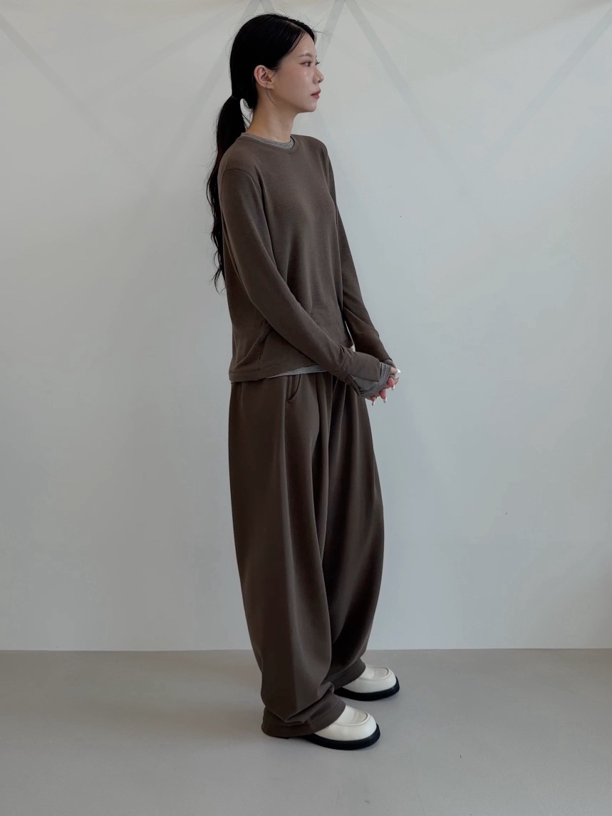 ELIA東大門實拍女士新款熱賣人氣真品推薦時尚休閑長袖T恤ELIA長袖T恤
