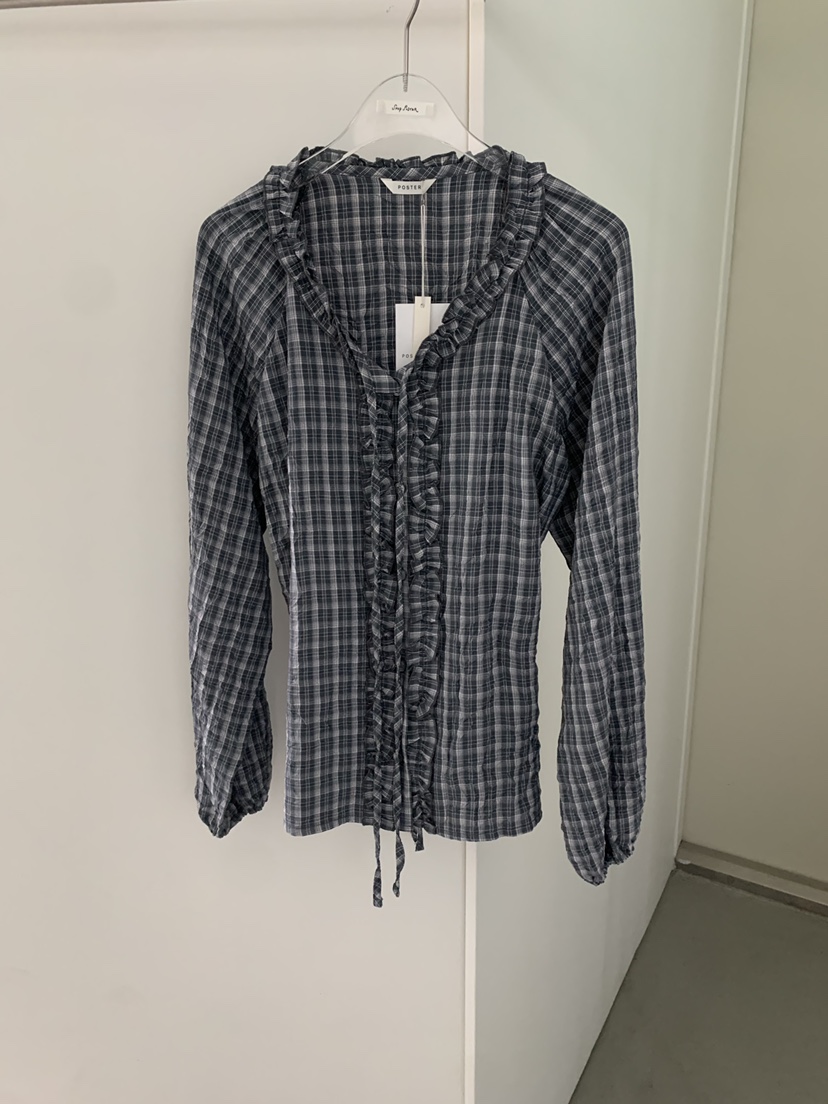 SHOP POSTER東大門直郵女士新款休閑真品時尚襯衫蕾絲衫SHOP POSTER襯衫/蕾絲衫圖色1