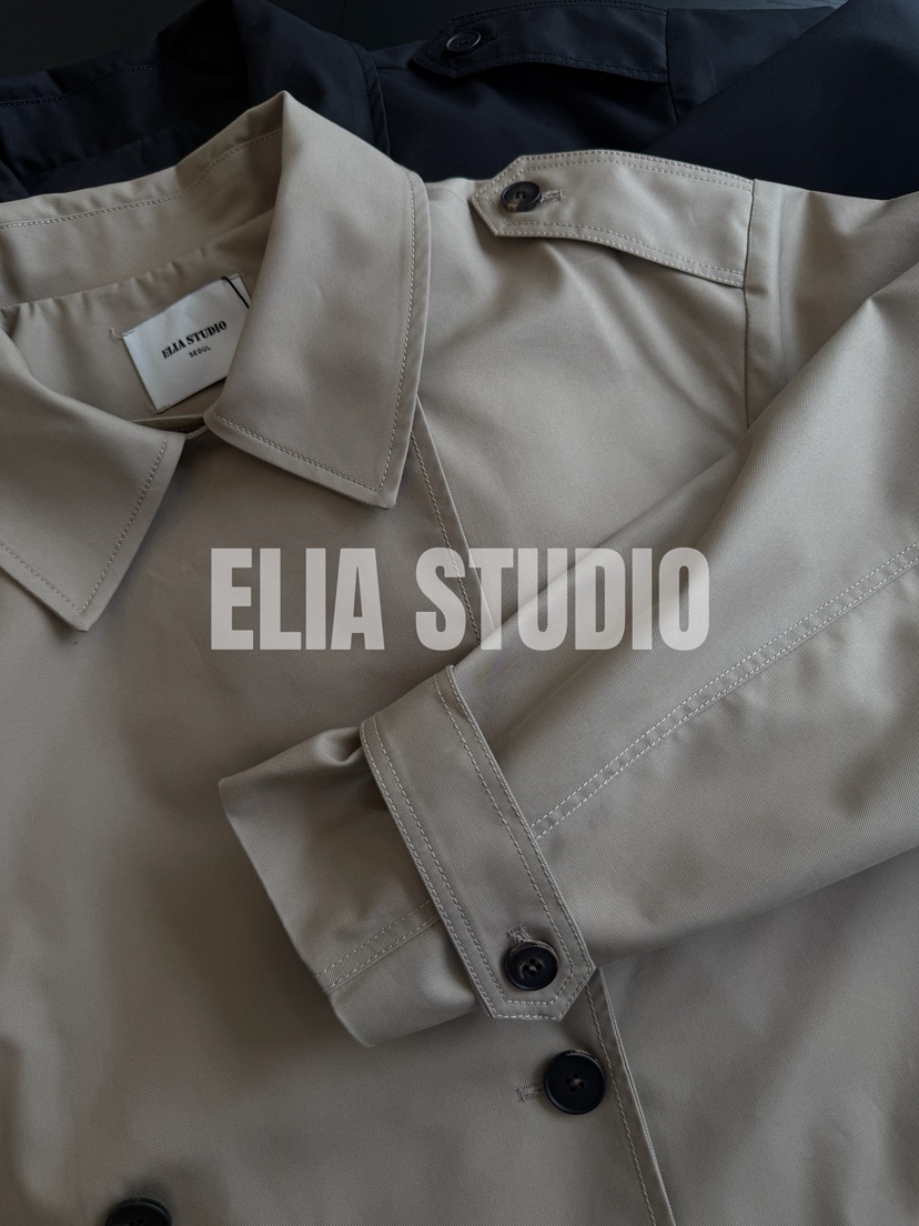 ELIA韓國代購女裝新款真品熱賣時尚人氣推薦休閑夾克含腰帶ELIA夾克