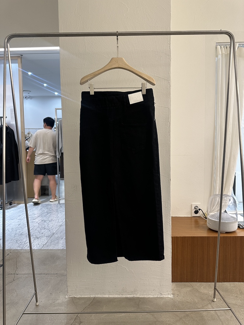 BPLAN東大門實拍女士新品真品推薦時尚人氣長裙不對稱黑色BPLAN長裙