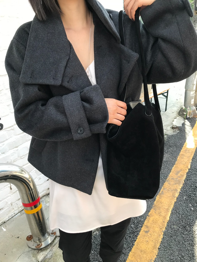 ESCHER東大門直郵女士新款推薦真品休閑人氣時尚夾克羊毛ESCHER夾克