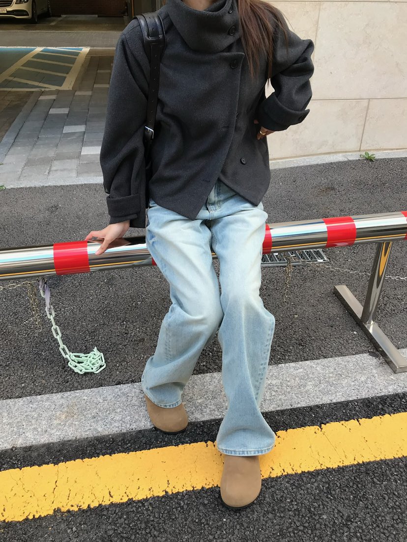 ESCHER東大門直郵女士新款推薦真品休閑人氣時尚夾克羊毛ESCHER夾克