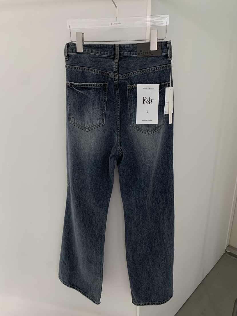 SHOP POSTER東大門實拍女裝新品推薦熱賣時尚牛仔褲復古SHOP POSTER牛仔褲