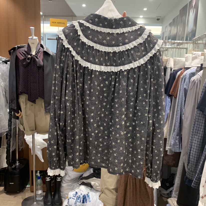 FLAT OGI東大門實拍女裝新品時尚真品人氣熱賣襯衫蕾絲衫FLat OGI襯衫/蕾絲衫