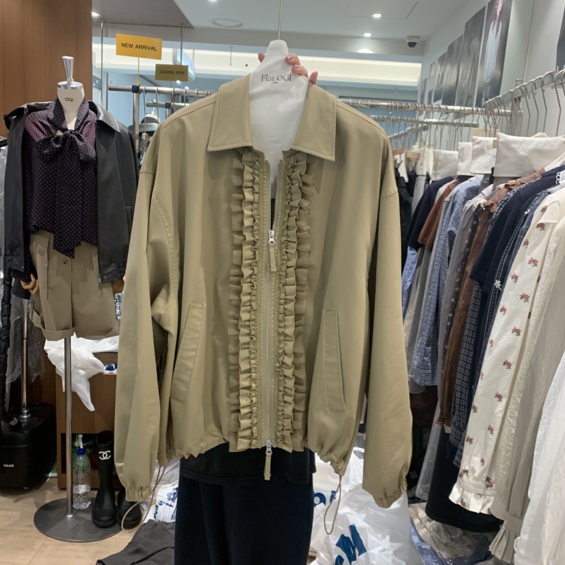 FLAT OGI韓國直郵女裝新品時尚熱賣人氣休閑真品推薦夾克FLat OGI夾克圖色2