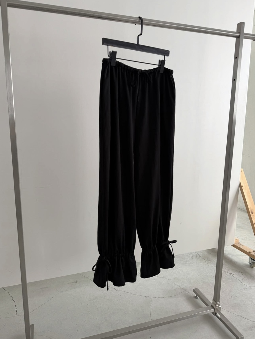 IMAGEPIECE/NEVER.1東大門實拍女裝新款推薦休閑褲褶皺IMAGEPIECE/NEVER.1休閑褲圖色2