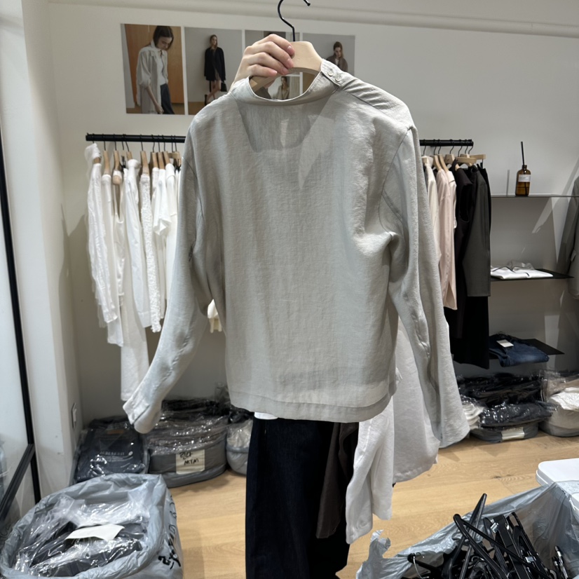 aube nunt韓國代購女裝新品時尚真品推薦休閑襯衫蕾絲衫aube nunt襯衫/蕾絲衫
