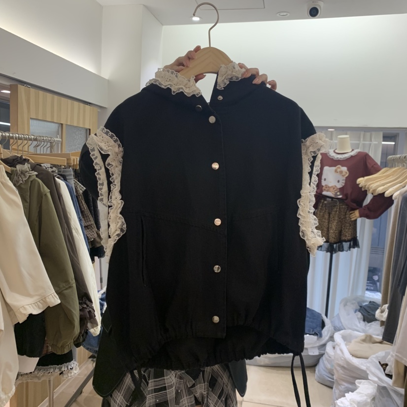 ARANCIA東大門代購女裝新款推薦休閑時尚真品人氣馬甲緞帶ARANCIA馬甲圖色2