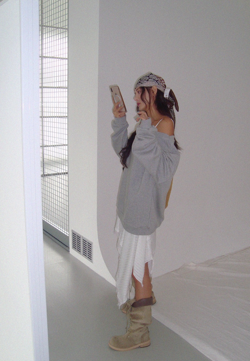 VERANDA韓國代購女裝新款休閑時尚人氣真品推薦熱賣連衣裙緞VERANDA連衣裙