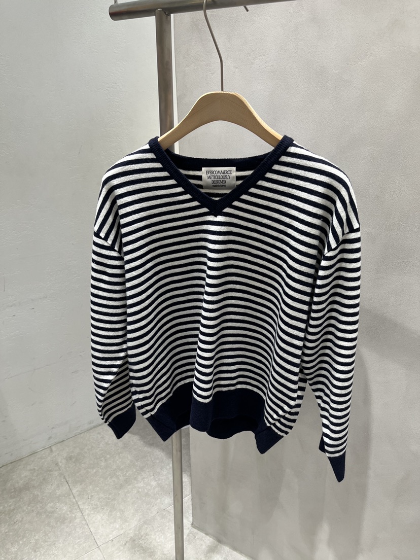 EVERCOMMERCE METICULOUSLY DESIGNED韓國代購女裝新款休閑針織衫V領EVERCOMMERCE METICULOUSLY DESIGNED針織衫圖色4
