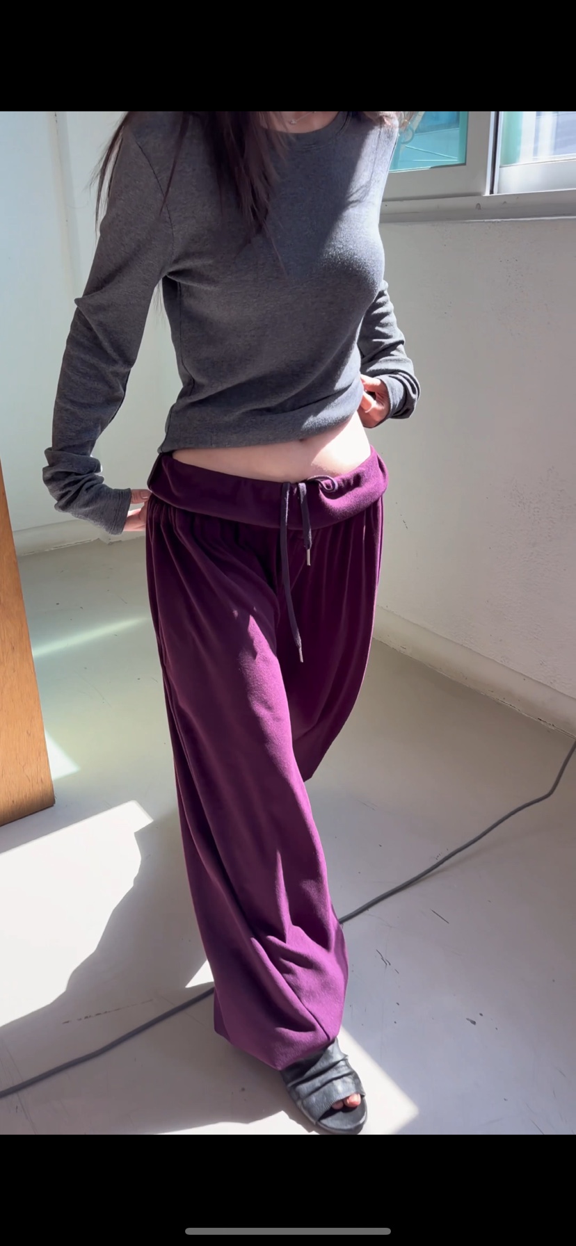 77韓國直郵女士新品人氣推薦真品熱賣休閑時尚休閑褲77休閑褲