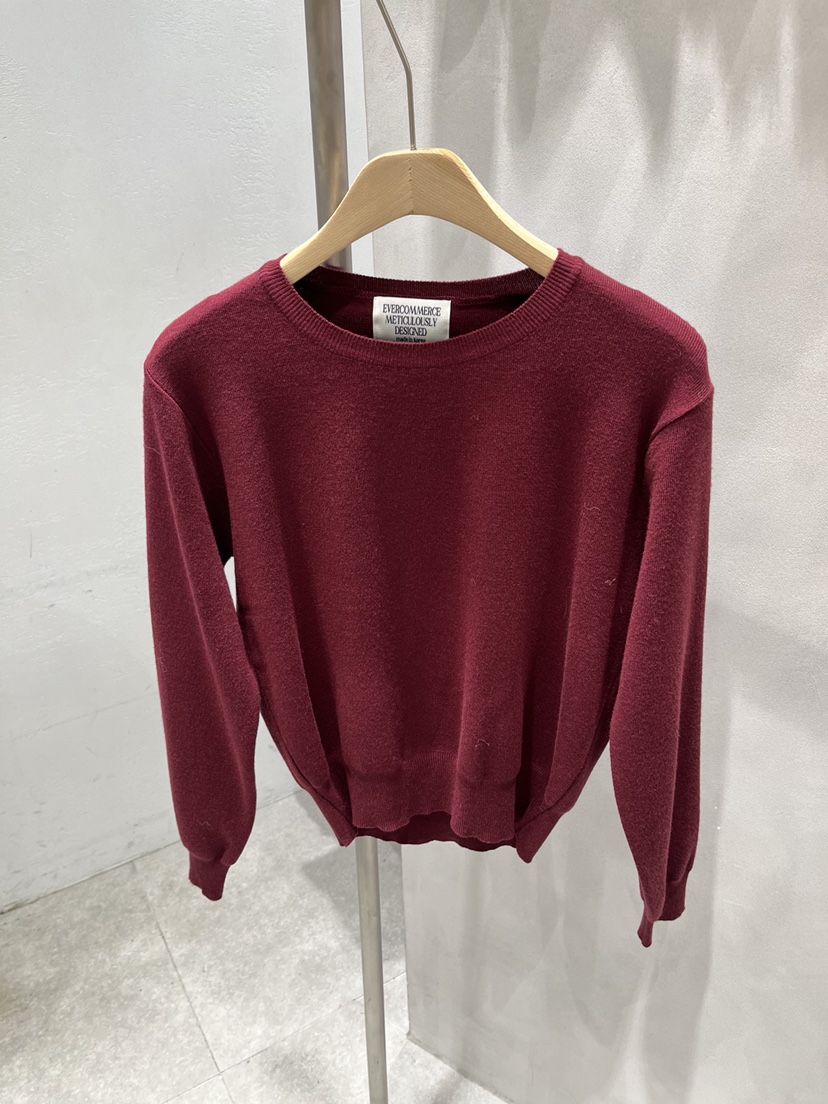 EVERCOMMERCE METICULOUSLY DESIGNED東大門實拍女裝新品人氣針織衫EVERCOMMERCE METICULOUSLY DESIGNED針織衫圖色4