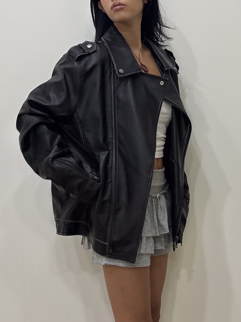 PAIRING東大門實拍女士新款時尚休閑真品推薦人氣熱賣皮衣PAIRING皮衣