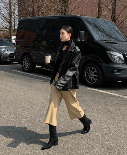 PAIRING東大門實拍女士新款時尚休閑真品推薦人氣熱賣皮衣PAIRING皮衣