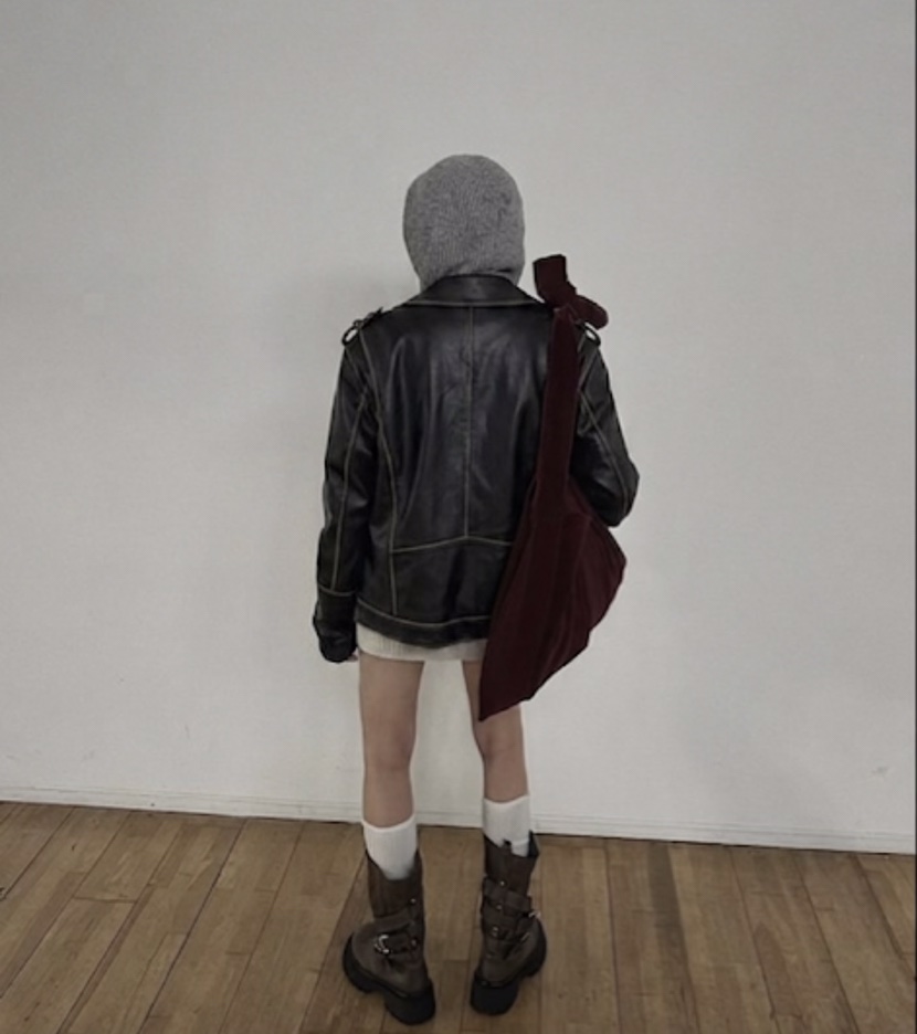 PAIRING東大門實拍女士新款時尚休閑真品推薦人氣熱賣皮衣PAIRING皮衣